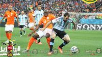 Photos du match Argentine - Pays Bas 