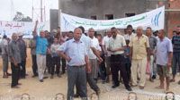 Sit-in de protestation revendiquant la constitution d'une municipalité à Tlelsa (Mahdia)
