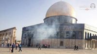 Affrontements devant la Mosquée Al Aqsa
