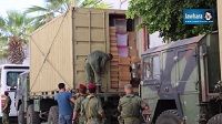 Arrivée du matériel d'équipement des bureaux de vote à l'IRIE de Sousse 