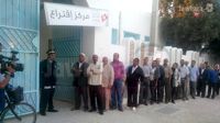 Kairouan : Les électeurs, en file d'attente, pour donner leurs voix