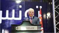 Meeting du candidat à la présidentielle Kamel Morjane à Sousse