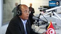 Le candidat à la présidentielle Moncef Marzouki, invité de Politica