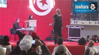 Meeting de Marzouki à la coupole d'El Menzah : Adnène Manser met fin aux slogans dénigrant Caïd Essebsi