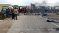 Fernana : La route n°17 bloquée pour réclamer son réaménagement par des protestataires