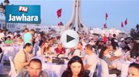 Place de la Kasbah : Un iftar international collectif