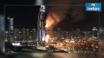 Dubaï : Un gigantesque incendie ravage une tour près du Burj Khalifa