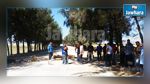 Des diplômés chômeurs bloquent la route nationale entre Gafsa et Sfax 