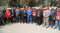 Le ministre de la Jeunesse et des Sports, Maher Ben Dhia en visite à Sousse