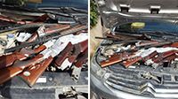 Gafsa : Saisie d'un véhicule arrivant de la Libye et chargé de fusils de chasse