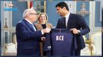 Béji Caid Essebsi reçoit le président du PSG