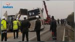 Renversement du bus transportant l'équipe des cadets du Stade Tunisien
