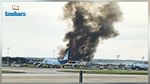 France : Un impressionnant incendie à proximité de l'aéroport d'Orly