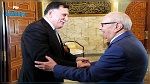 Caïd Essebsi reçoit Fayez Sarraj