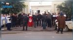 Protestations contre la fermeture du service de maternité de l'hôpital de Zéramdine