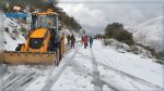 Chutes de neige : Plusieurs routes coupées à la circulation dans 4 gouvernorats