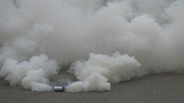 سليانة :مواجهات بين المتظاهرين وقوات الأمن باستعمال الغاز المسيل للدموع