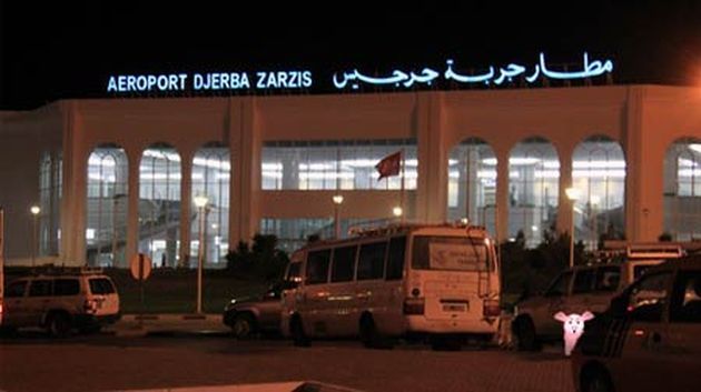 نشوب حريق بقاعة الرصد الجوي بمطار جربة جرجيس الدولي