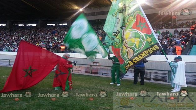  احتفالات الرجاء البيضاوي بانجاز كأس العالم للأندية