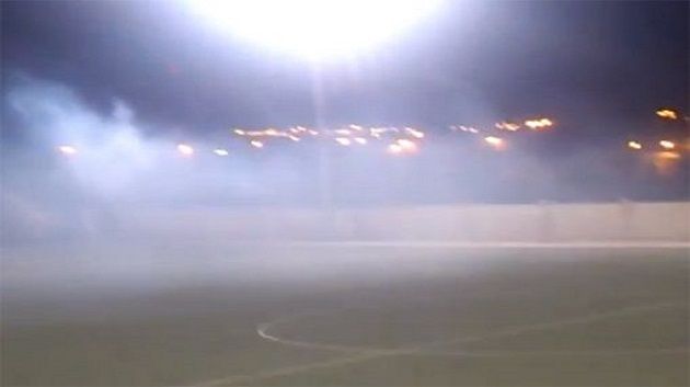 لاعبو جريدة توزر استعملوا الغاز المسيل للدموع   