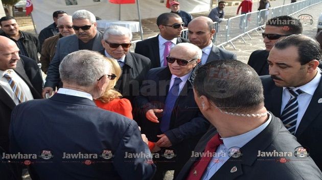 تغيير الحراسة الأمنية للباجي قائد السبسي
