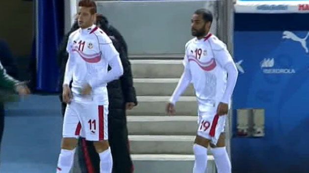المنتخب التونسي يتعادل مع كولمبيا 