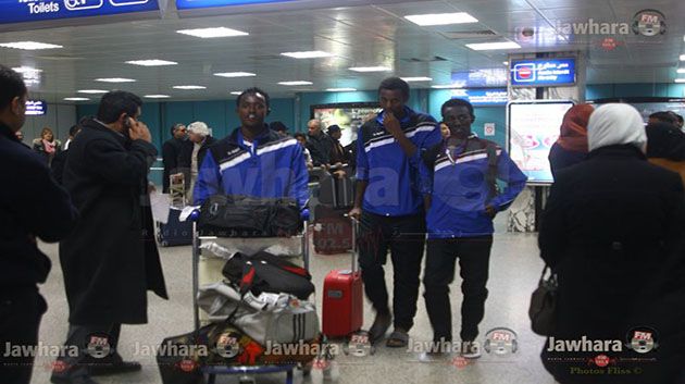 وصول منافس النادي الصفاقسي فريق ديديبيت الأثيوبي إلى تونس 