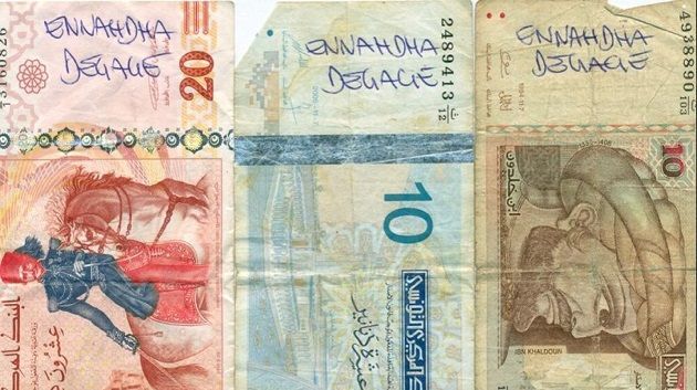 البنك المركزي يدعو المواطنين الى الامتناع عن كتابة شعار
