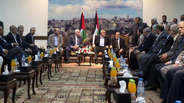 إسماعيل هنية: نعلن للفلسطينيين انتهاء مرحلة الانقسام