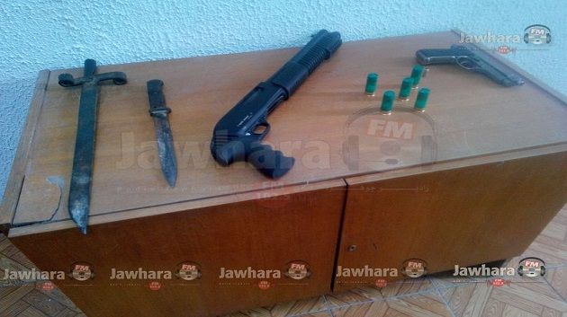 القيروان : إيقاف شخص بحوزته سلاح حربي