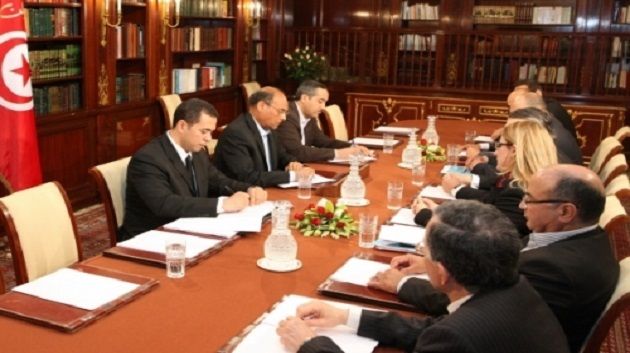 المرزوقي يلتقي وفدا عن نقابة أصحاب المؤسسات الإعلامية