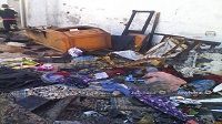  احترق منزل بمنطقة الزامرين بالمكنين من جراء خلل في الكهرباء