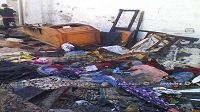 احترق منزل بمنطقة الزامرين بالمكنين من جراء خلل في الكهرباء