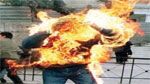 النفيضة : شابان يسطوان على معصرة و يشعلان النار في الحارس