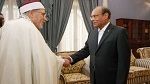 المرزوقي يلتقي مفتي الجمهورية