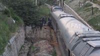 سوسة : قطار ركّاب يخرج عن السكة دون وقوع أضرار 