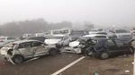 اخر حصيلة لحادث مساكن : وفاة امرأة واصابة 14 شخصا
