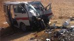 القصرين : حادث مرور يسفر عن اصابة 11 شحصا
