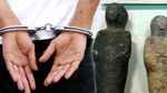  قابس :الحرس الوطني يحجز تمثالين من الحقبة الرومانية قيمتهما 5 مليارات
