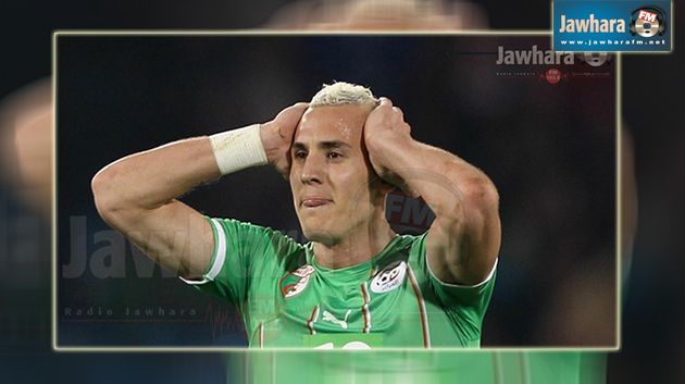 مونديال البرازيل : إصابة يبدة لاعب المنتخب الجزائري تحرمه من المشاركة في المونديال