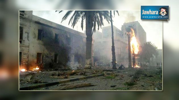   ليبيا : هجوم انتحاري يستهدف مركزا أمنيا ببنغازي