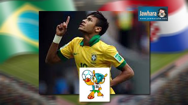 مونديال البرازيل : نيمار يهدي الإنتصار للبرازيل  