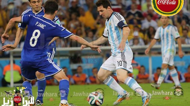 صور مباراة الأرجنتين و البوسنة و الهرسك
