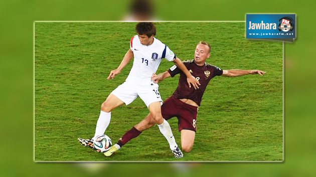 مونديال البرازيل : تعادل روسيا مع كوريا الجنوبية