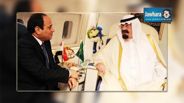 لقاء بين السيسي والملك السعودي