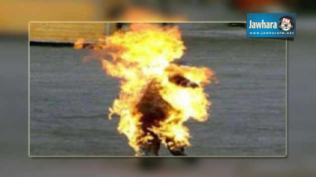 بوحجلة : شاب يبلغ من العمر 18 سنة يقدم على احراق نفسه