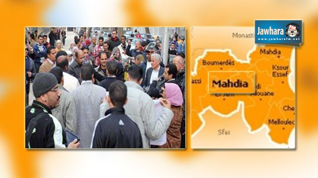 المهدية : وقفة احتجاجية لأهالي الغضابنة للمطالبة بالتنمية