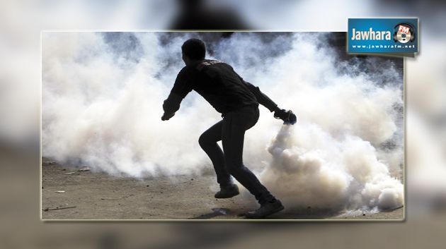  غاز مسيل للدموع أمام محكمة الكاف