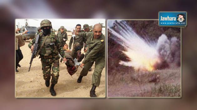 أسماء الجنود وأعوان الحرس الوطني المصابين في انفجار لغم في الكاف