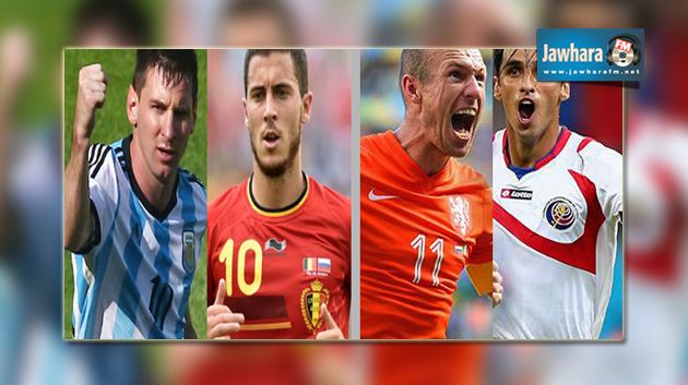 مونديال البرازيل : بقية مباريات الدور ربع النهائي